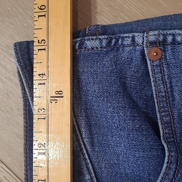Madewell Jeans Women's sz 29T 10" High Rise Skinny Cropped Denim Jeans - Picture 10 of 16